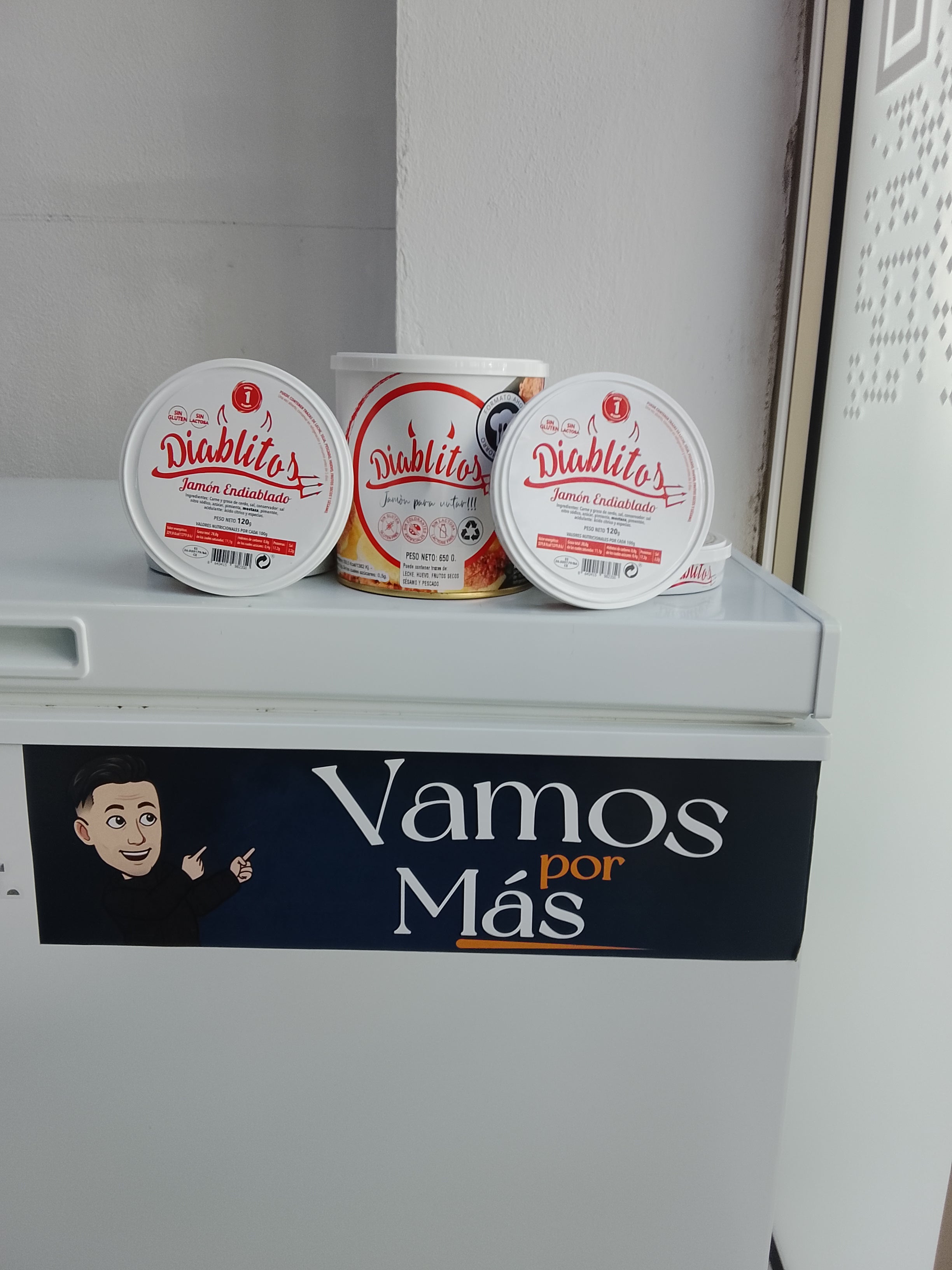 Diablitos Jamón Endiablado 120g 4.35€ 650g 13.90€