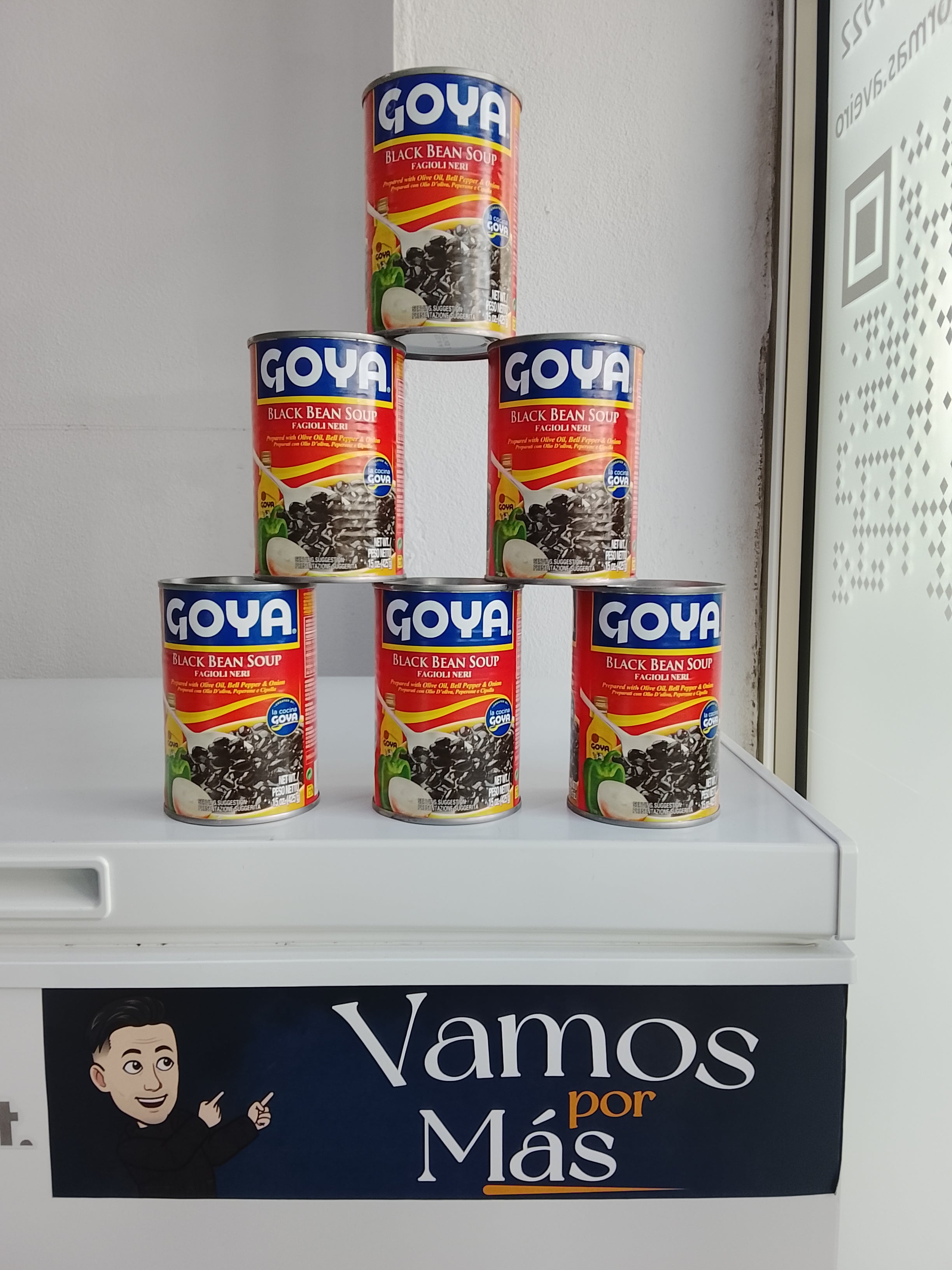 Frijoles Negros Temperados Goya 425g