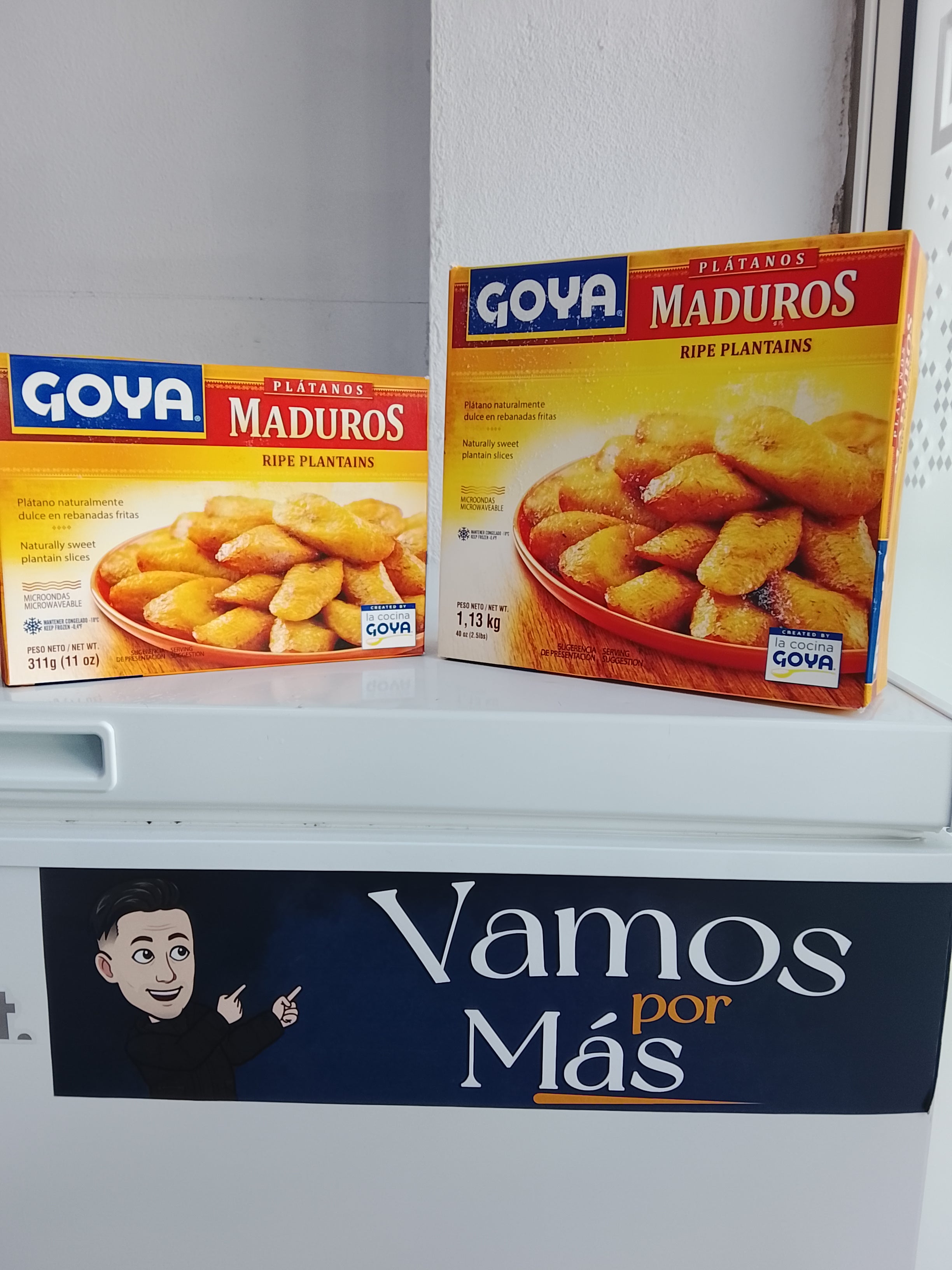 Platanos Maduro Goya 311g-4.50€.             1.13kg-13.90€